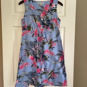 Tommy Bahama Women’s Cotton Cinch Waist Dress